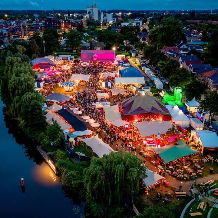 Achterland Festival in DRU Industriepark, Ulft